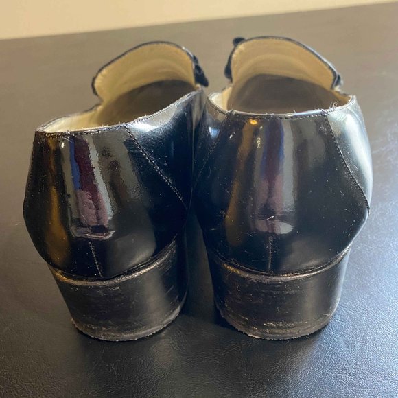 Joan and David - John Deere Armin Black Patent Leather Loafer - Sz 41, US 10 - Picture 6 of 7